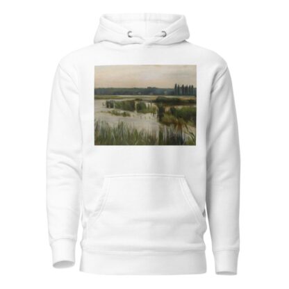 Landscape with a Pond by Karl Maria Thuma Hoodie