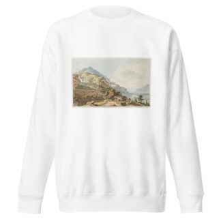 La Vallée Oberhasli by Johann Ludwig Aberli Sweatshirt