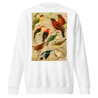 Arirambas da matta virgem, Uirá-purú diversos, Sahy by Emil August Göldi Sweatshirt