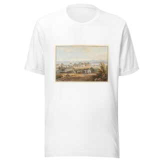 Vue de Montmirail et de ses environs by Gabriel Lory the Younger T-Shirt