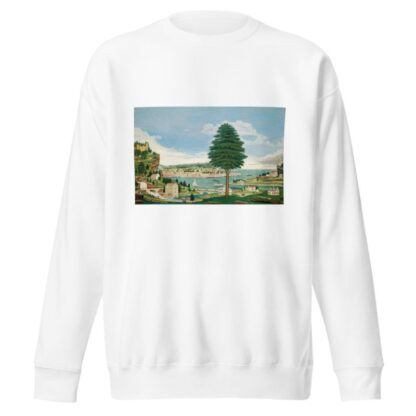 Composite Harbor Scene with Castle by Jurgan Frederick Huge Sweatshirt