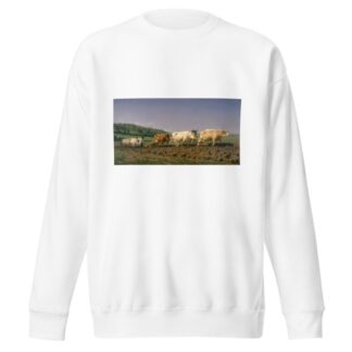 Ploughing in Nevers by Rosa Bonheur Sweatshirt