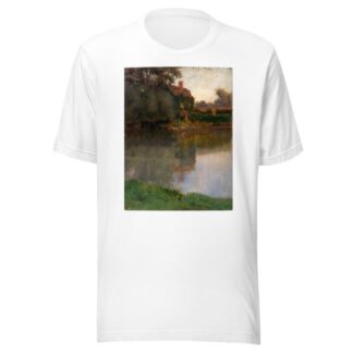 Edge of a Stream by Eliphalet Fraser Andrews T-Shirt