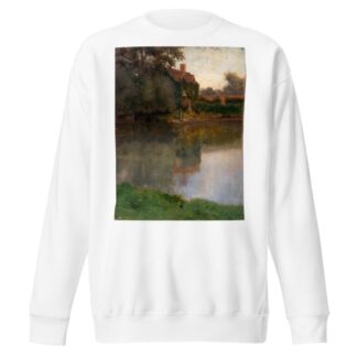 Edge of a Stream by Eliphalet Fraser Andrews Sweatshirt