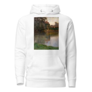 Edge of a Stream by Eliphalet Fraser Andrews Hoodie