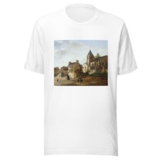 Vue de l’église Saint-Germain-de-Charonne by Etienne Bouhot T-Shirt