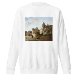 Vue de l’église Saint-Germain-de-Charonne by Etienne Bouhot Sweatshirt