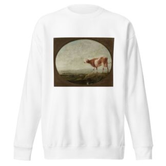 Cow in the pasture by François Ryckhals Sweatshirt