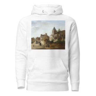 Vue de l’église Saint-Germain-de-Charonne by Etienne Bouhot Hoodie