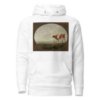 Cow in the pasture by François Ryckhals Hoodie