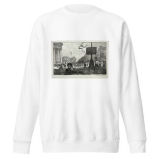 Coin de la Rue Royale by Auguste Louis Lepère Sweatshirt