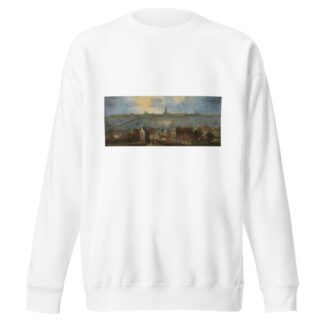 Gezicht op de rede van Antwerpen by Mathys Schoevaerdts Sweatshirt