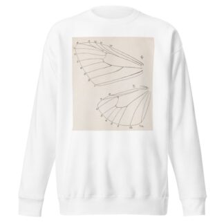 Entomology watercolour Pl.165 by George Hudson Sweatshirt