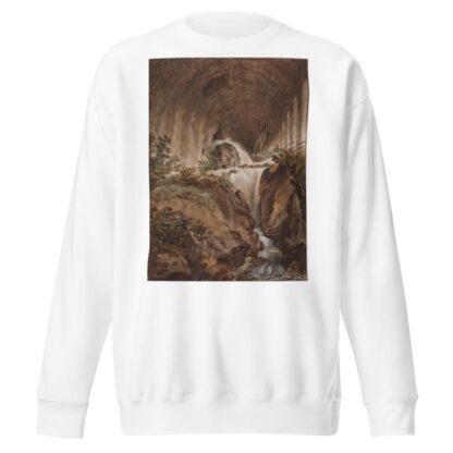 Vandfald under muret hvælving by Jens Petersen Lund Sweatshirt