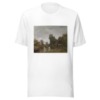 Motiv aus dem Wiener Prater by Emil Jakob Schindler T-Shirt