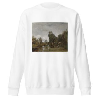 Motiv aus dem Wiener Prater by Emil Jakob Schindler Sweatshirt