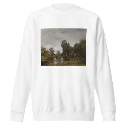 Motiv aus dem Wiener Prater by Emil Jakob Schindler Sweatshirt