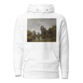 Motiv aus dem Wiener Prater by Emil Jakob Schindler Hoodie