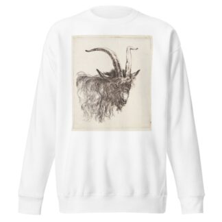 Gedehoved vendt mod højre by Nicolaes Pietersz. Berchem Sweatshirt
