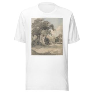 Trees in a Meadow by John Constable T-Shirt