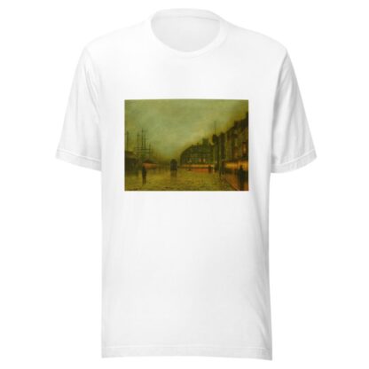 Liverpool Docks by John Atkinson Grimshaw T-Shirt