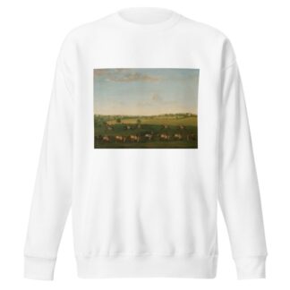 Sir Charles Warre Malet’s String of Racehorses at Exercise by Francis Sartorius Sweatshirt