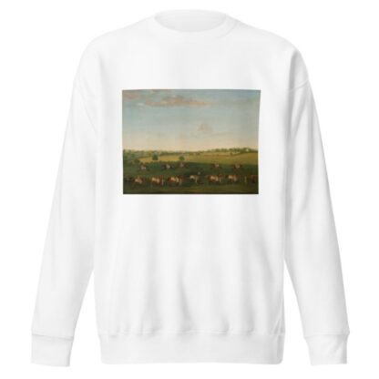 Sir Charles Warre Malet’s String of Racehorses at Exercise by Francis Sartorius Sweatshirt