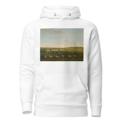 Sir Charles Warre Malet’s String of Racehorses at Exercise by Francis Sartorius Hoodie