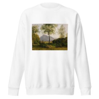 Landschaft mit dem Untersberg bei Salzburg by Johann Georg von Dillis Sweatshirt