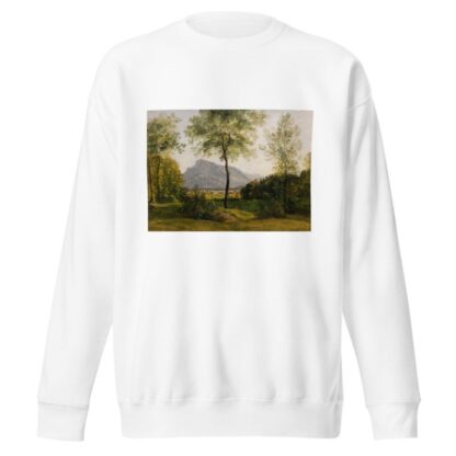 Landschaft mit dem Untersberg bei Salzburg by Johann Georg von Dillis Sweatshirt