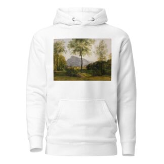 Landschaft mit dem Untersberg bei Salzburg by Johann Georg von Dillis Hoodie