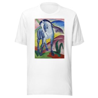 Blue Horse I by Franz Marc T-Shirt