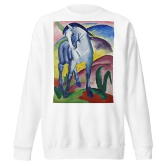 Blue Horse I by Franz Marc Sweatshirt
