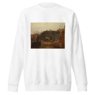 Saltash with the Water Ferry, Cornwall by Joseph Mallord William Turner Sweatshirt