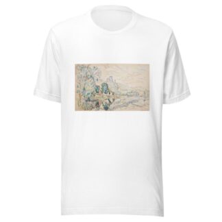Petit Andély, Château Gaillard by Paul Signac T-Shirt