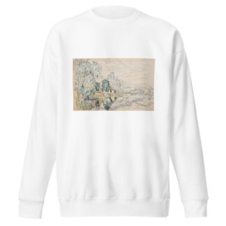 Petit Andély, Château Gaillard by Paul Signac Sweatshirt