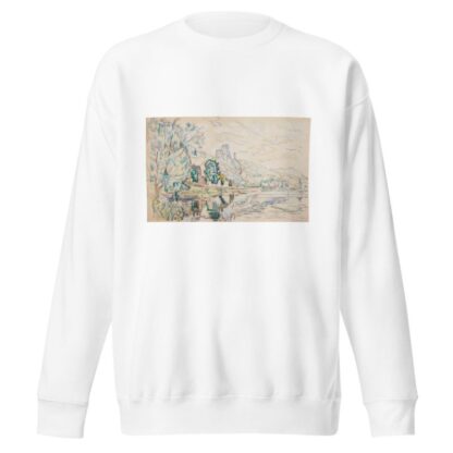 Petit Andély, Château Gaillard by Paul Signac Sweatshirt