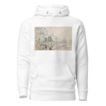 Petit Andély, Château Gaillard by Paul Signac Hoodie