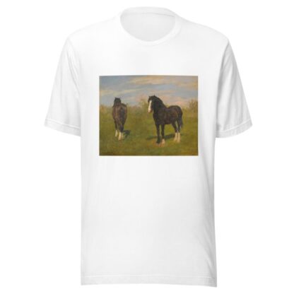 Grazing horses by Rosa Bonheur T-Shirt