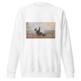 The Cock Fight by Winslow Homer Sweatshirt
