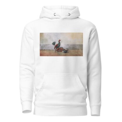 The Cock Fight by Winslow Homer Hoodie
