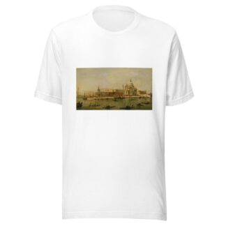 Venice; The Dogana and Santa Maria della Salute by Workshop of Francesco Guardi T-Shirt