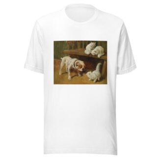 Dog and Cats by Arthur Heyer T-Shirt