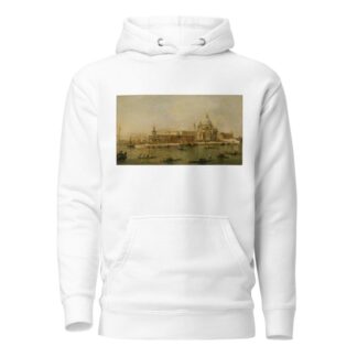 Venice; The Dogana and Santa Maria della Salute by Workshop of Francesco Guardi Hoodie