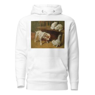 Dog and Cats by Arthur Heyer Hoodie