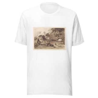 Stand at Ease by Charles Harvey Weigall T-Shirt