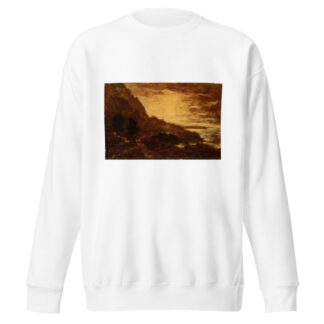 Sunset, Navarro Ridge, California Coast by Ralph Albert Blakelock Sweatshirt