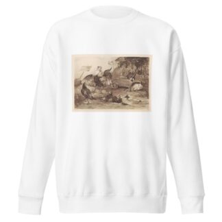 Stand at Ease by Charles Harvey Weigall Sweatshirt