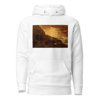 Sunset, Navarro Ridge, California Coast by Ralph Albert Blakelock Hoodie