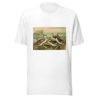 Colymbus cristatus, Grosser Lappentaucher. by Johann Friedrich Naumann T-Shirt